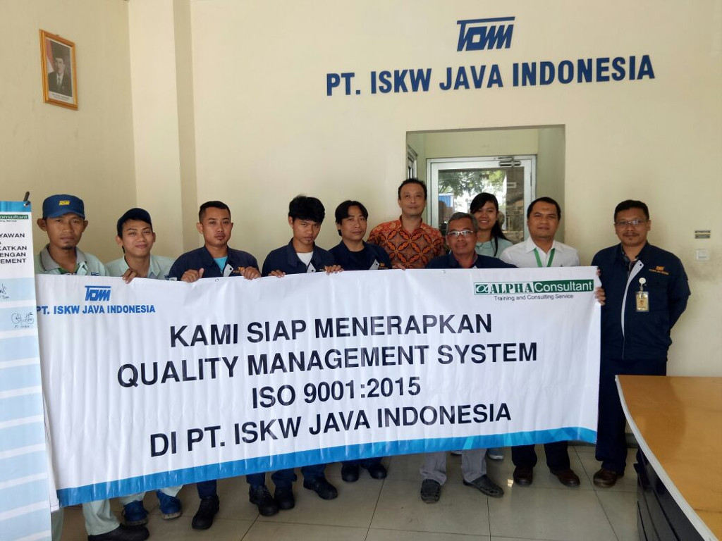 alphamitraconsultant.com - Kick Off Sertifikasi ISO 9001 - PT ISKW Java Indonesia